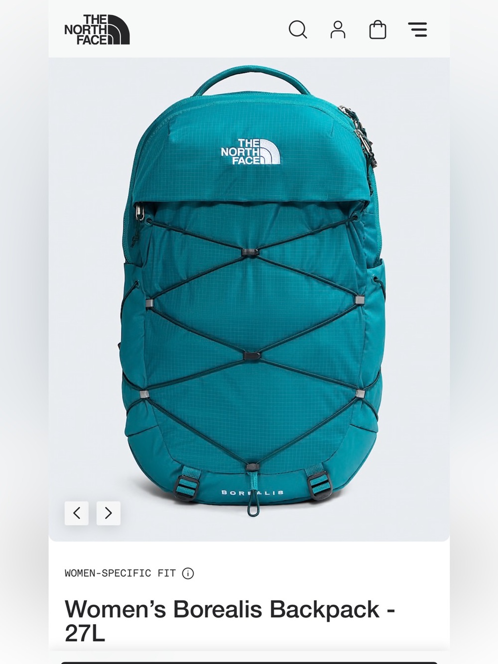 The North Face Women’s Borealis Backpack - 27L in Restorative Teal